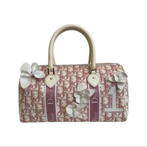 Christian Dior Pink Girly Boston Bag